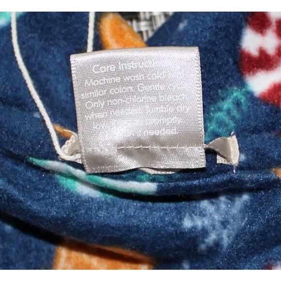 INK + IVY NWT Fleece Holiday Christmas Cookie Button Down Notch Sleep Shirt PJ L - Picture 6 of 7